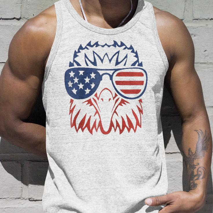 Patriotic Eagle 4Th Of July Usa American Flagraglan Baseball Tank Top Gifts for Him