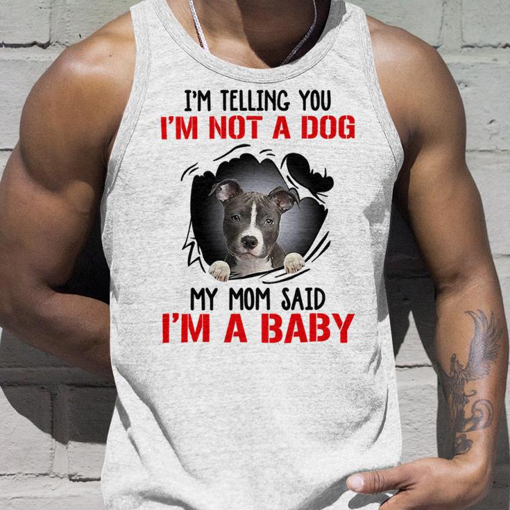 Pitbull Im Telling You Im Not A Dog 789 Shirt Unisex Tank Top Gifts for Him