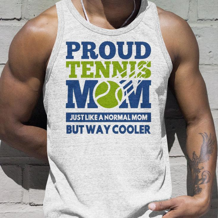 Proud Tennis Mom Funny Tennis Player Gift For Mothers Unisex Tank Top Gifts for Him