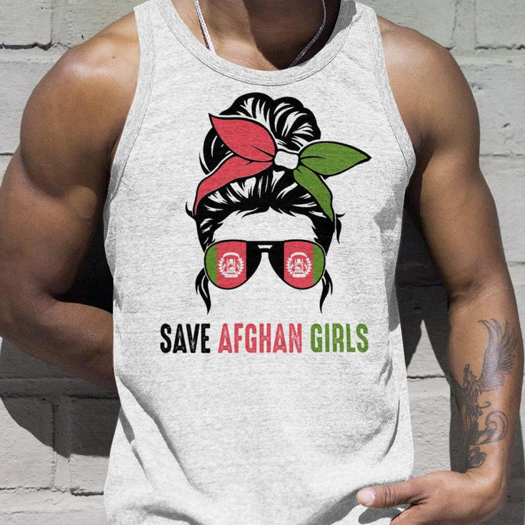 Save Afghan Girls Unisex Tank Top Gifts for Him