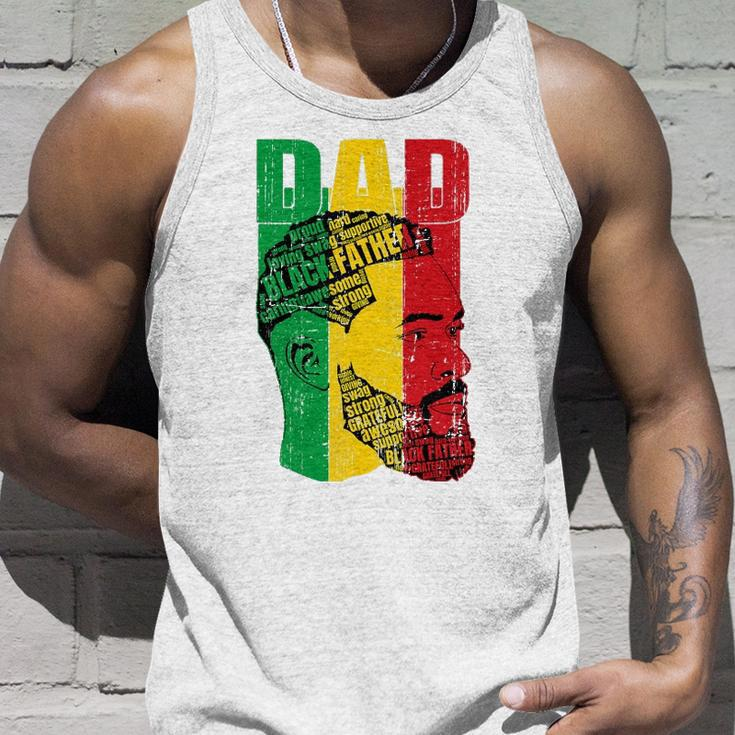 Strong Black Dad King African American Unisex Tank Top Gifts for Him