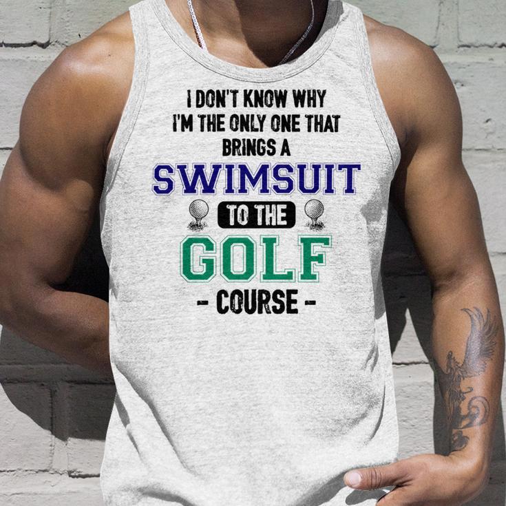 Swim At The Golf Course 74 Trending Shirt Unisex Tank Top Gifts for Him