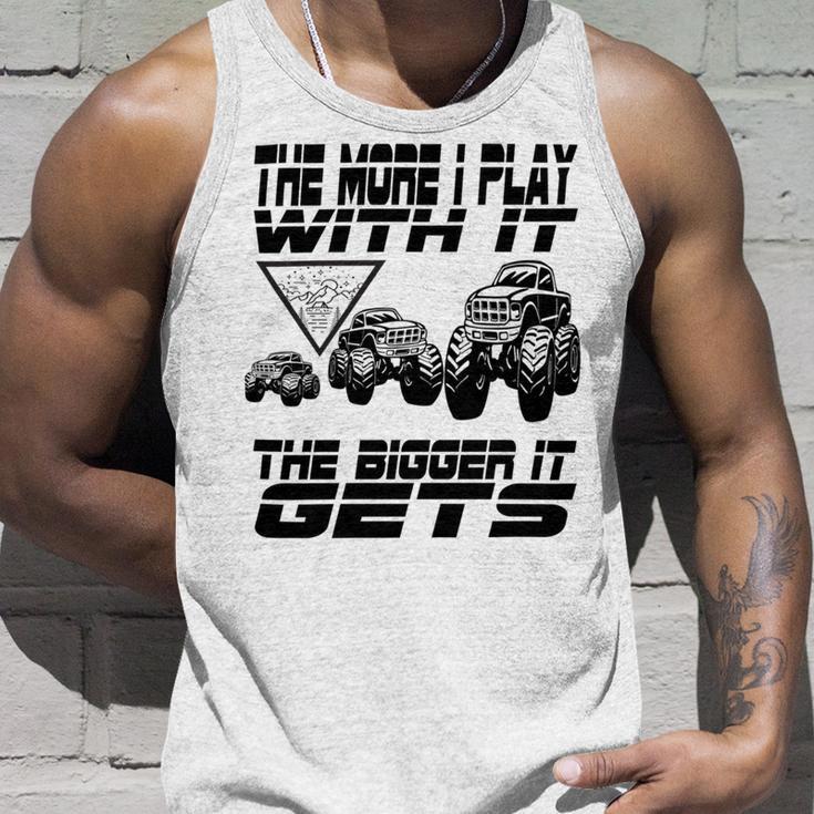 The More I Play With It The Bigger It Gets Play Big Unisex Tank Top Gifts for Him