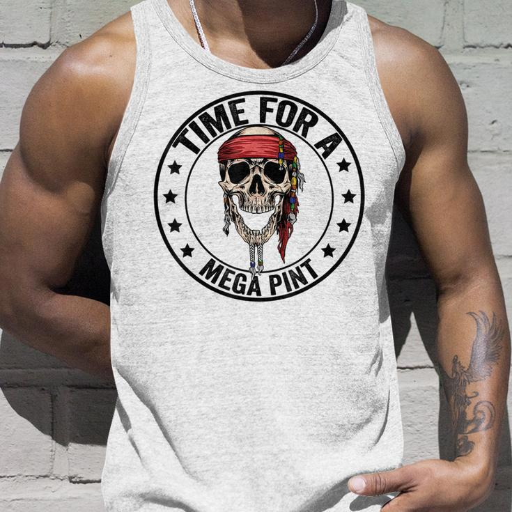 Time For A Mega Pint Unisex Tank Top Gifts for Him