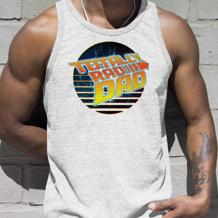 Totally Rad Dad - 80S Fathers Day Unisex Tank Top Gifts for Him