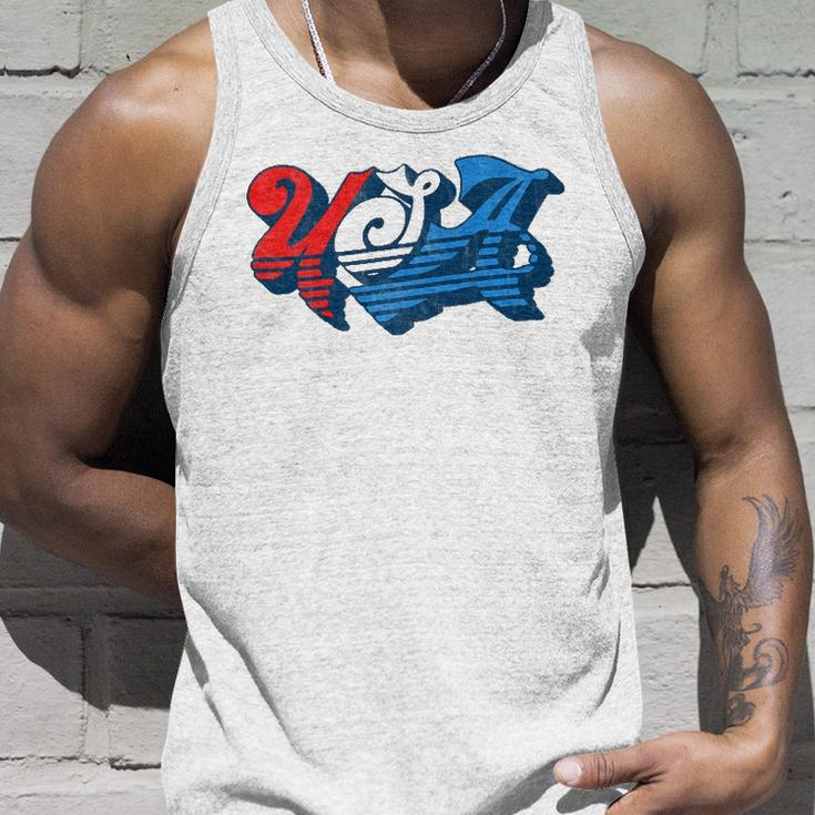 Vintage Usa Independence Day 4Th Of July Summer Typography Unisex Tank Top Gifts for Him