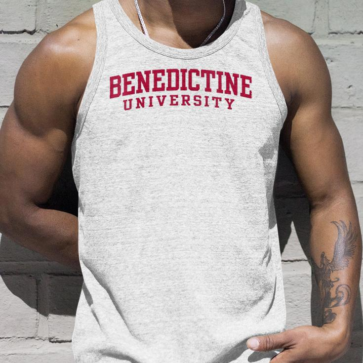 Womens Benedictine University Athletic Teacher Student Gift Unisex Tank Top Gifts for Him