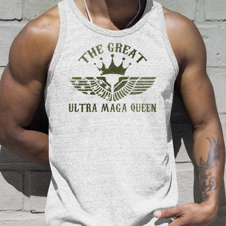 Womens The Great Ultra Maga Queen Unisex Tank Top Gifts for Him