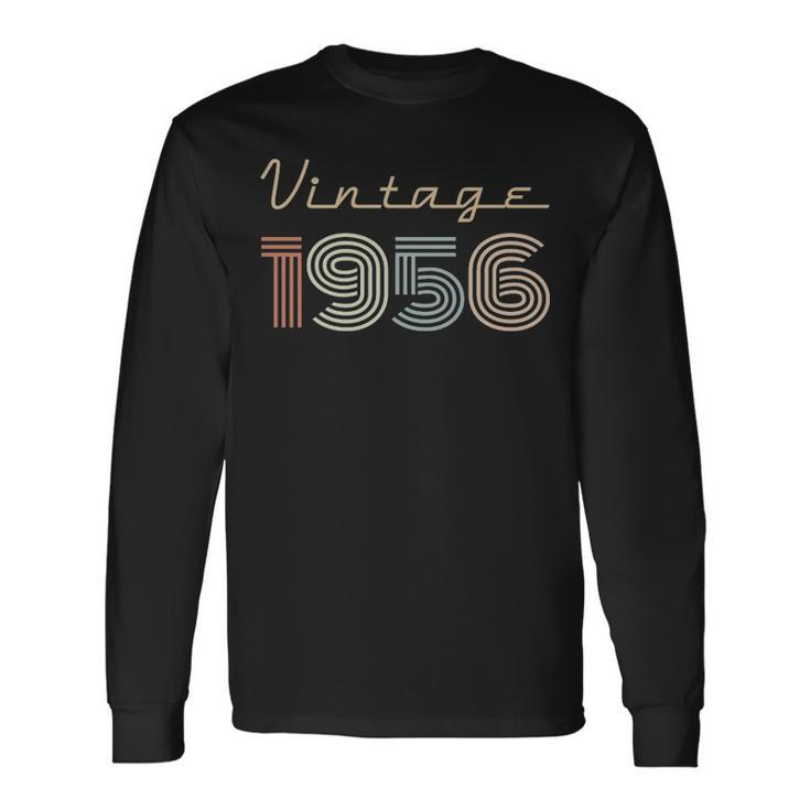 1956 Birthday Vintage 1956 Long Sleeve T-Shirt