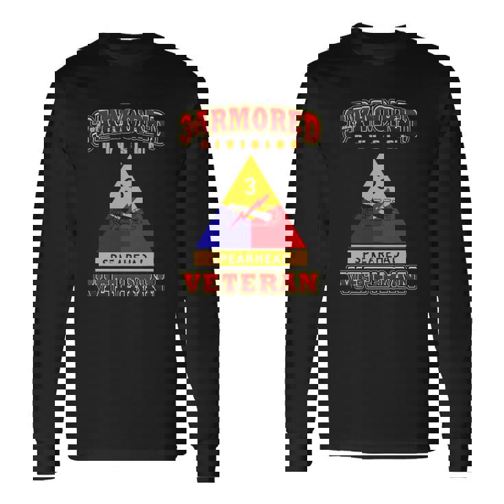 3Rd Armored Division Spearhead Veteran Long Sleeve T-Shirt T-Shirt