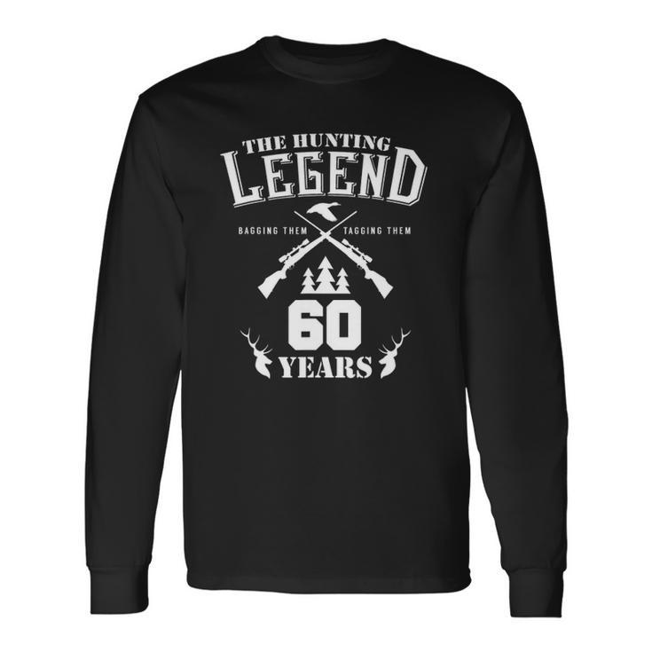 60Th Birthday Present For Hunters Long Sleeve T-Shirt T-Shirt
