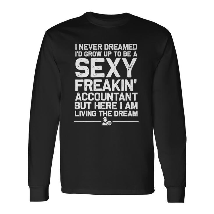 Accountant Art For Cpa Accounting Bookkeeper Long Sleeve T-Shirt T-Shirt