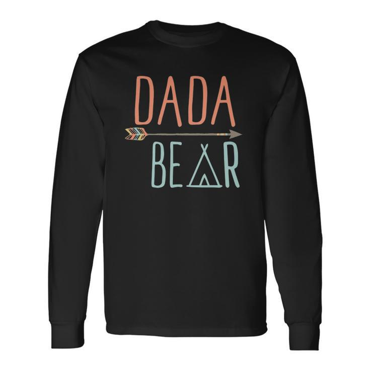Arrow Tribal Dada Bear Fathers Day Long Sleeve T-Shirt T-Shirt