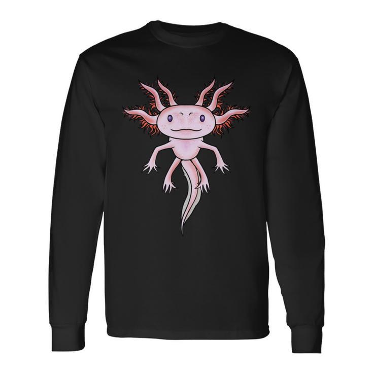 Axolotl Cute Unisex Long Sleeve