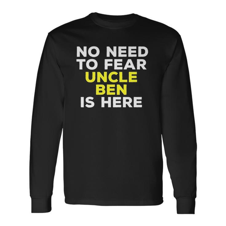 Ben Uncle Graphic Name Long Sleeve T-Shirt T-Shirt