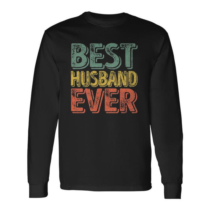 Best Husband Ever Christmas Fathers Day Long Sleeve T-Shirt T-Shirt