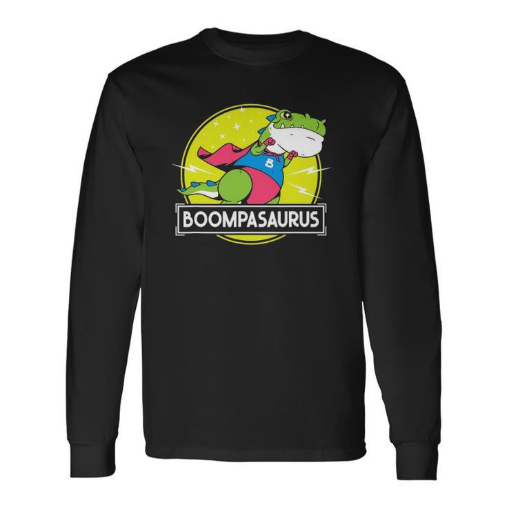 Boompasaurus Boompa From Grandchildren Fathers Day Long Sleeve T-Shirt T-Shirt