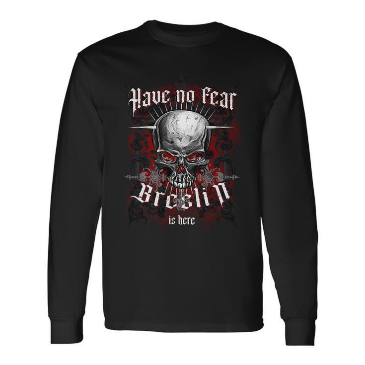 Breslin Name Shirt Breslin Name V2 Long Sleeve T-Shirt