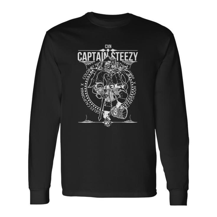 Captain Steezy Gothic Lifestyle Long Sleeve T-Shirt T-Shirt