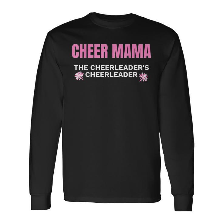 Cheer Mama Cheermom Women Cheerleader Mom V2 Long Sleeve T-Shirt