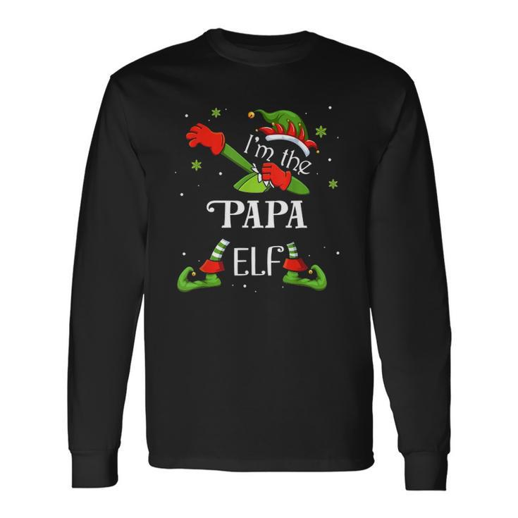 Christmas Im The Papa Elf Long Sleeve T-Shirt T-Shirt