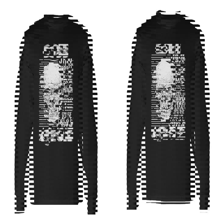 Cobb Name Cobb Ive Only Met About 3 Or 4 People Long Sleeve T-Shirt