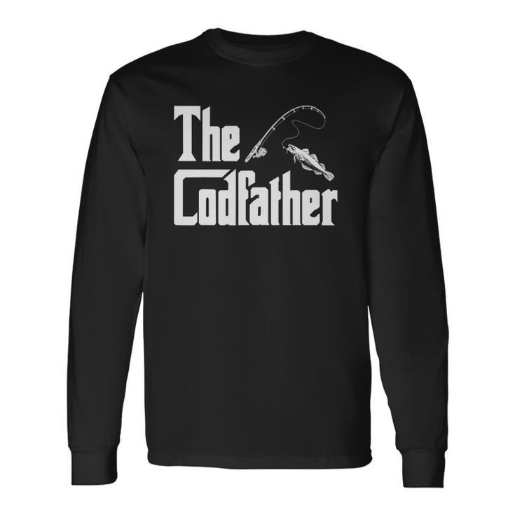 The Codfather Fish Angling Fishing Lover Humorous Long Sleeve T-Shirt T-Shirt