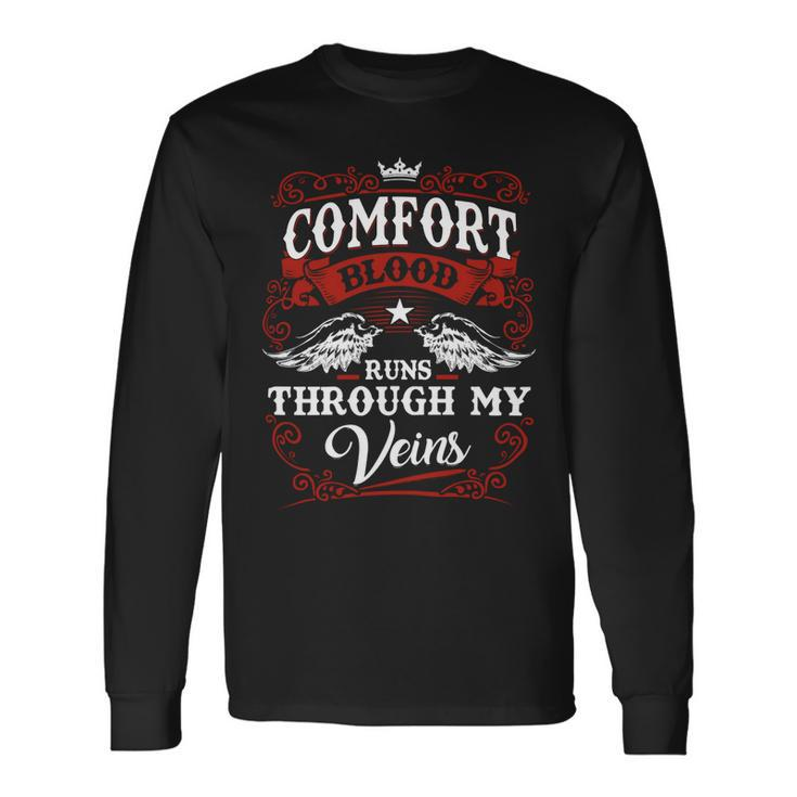Comfort Name Shirt Comfort Name Long Sleeve T-Shirt