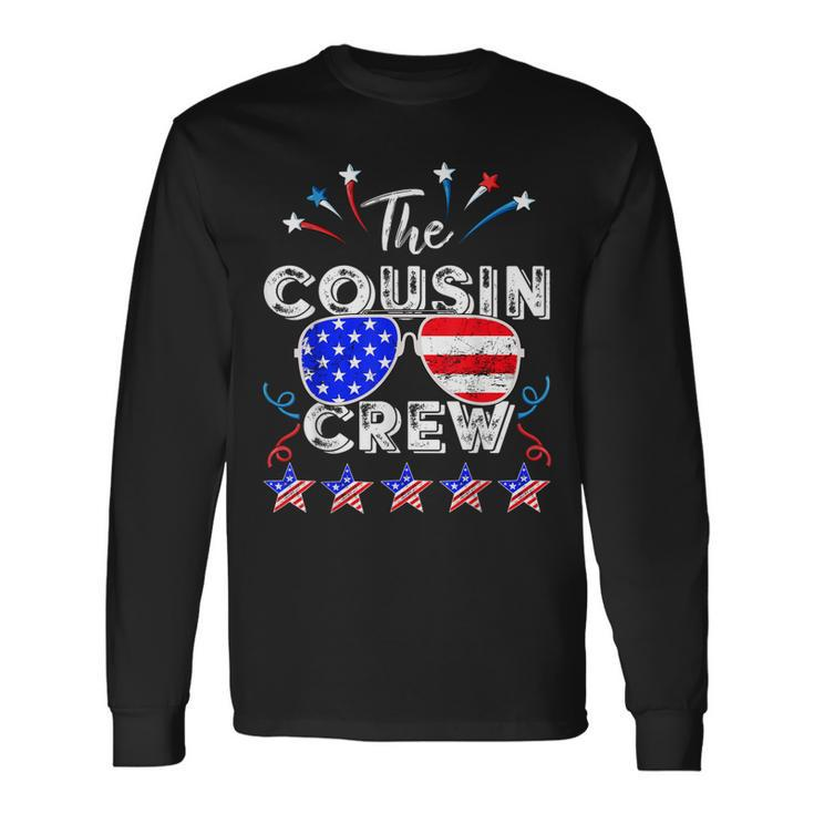 Cousin Crew 4Th Of July Patriotic American Matching V2 Long Sleeve T-Shirt