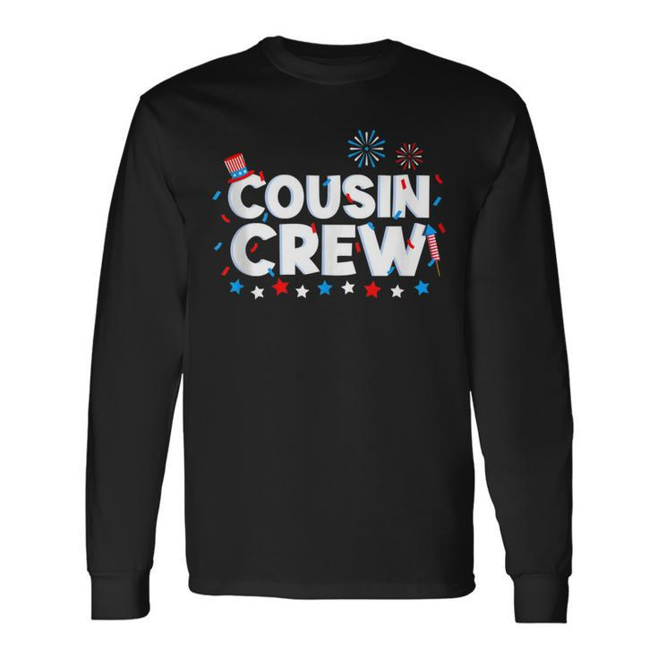Cousin Crew 4Th Of July Patriotic American Matching V9 Long Sleeve T-Shirt