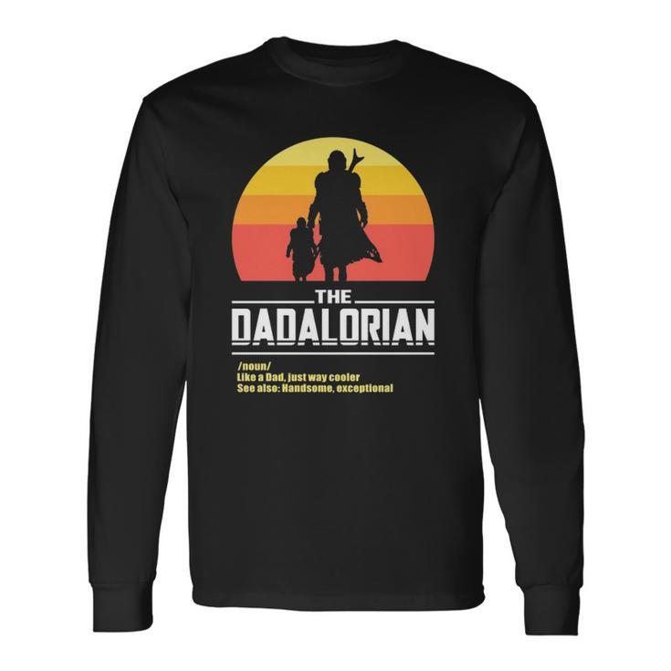 The Dadalorian Fathers Day Meme Essential Long Sleeve T-Shirt T-Shirt