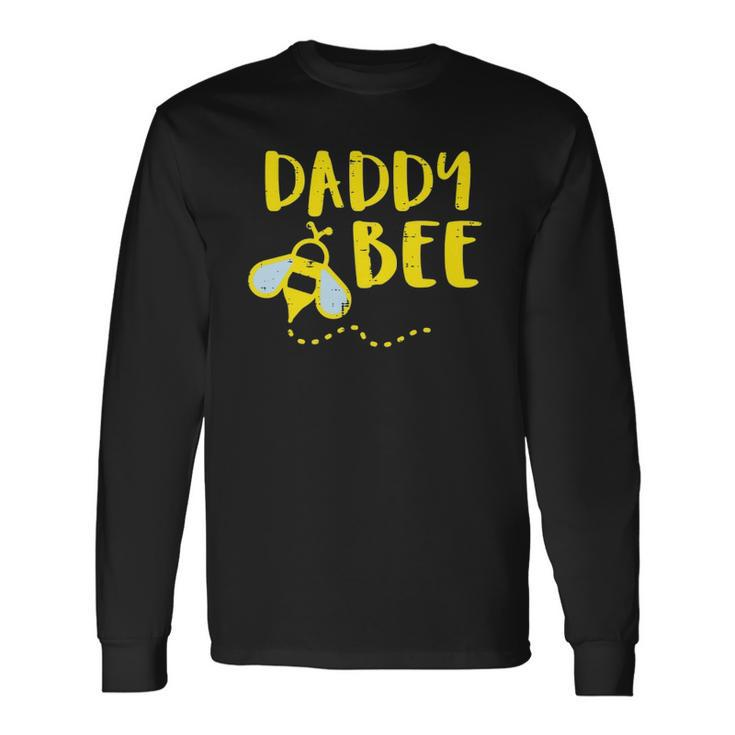 Daddy Bee Matching Beekeeping Dad Papa Long Sleeve T-Shirt T-Shirt