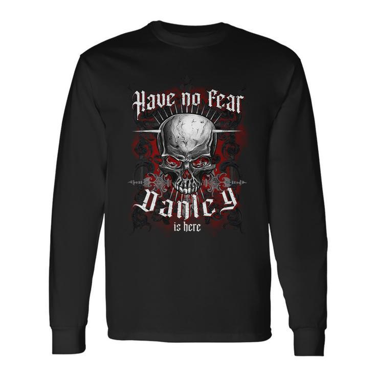Danley Name Shirt Danley Name V3 Long Sleeve T-Shirt