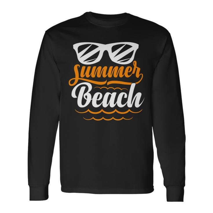 Enjoy The Summer Summer Vacation Long Sleeve T-Shirt