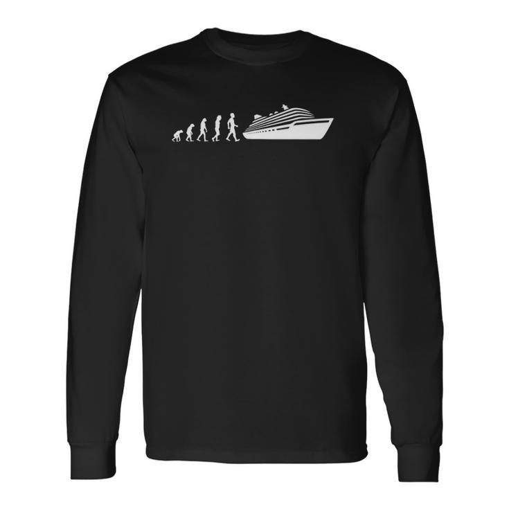 Evolution Cruise Crusing Ship Long Sleeve T-Shirt T-Shirt