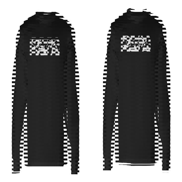 Fathers Day Papa Atv Quad Wheeler Long Sleeve T-Shirt T-Shirt