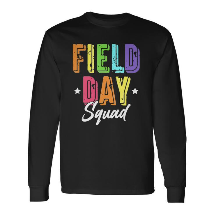 Field Day 2022 Field Squad Boys Girls Students Long Sleeve T-Shirt T-Shirt