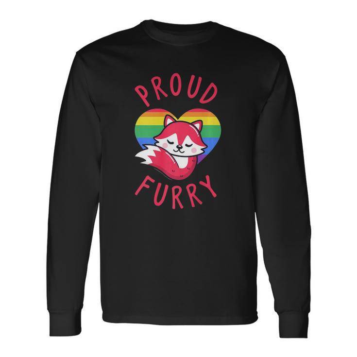 Furry Cosplay Or Furry Convention Or Proud Furry Long Sleeve T-Shirt T-Shirt