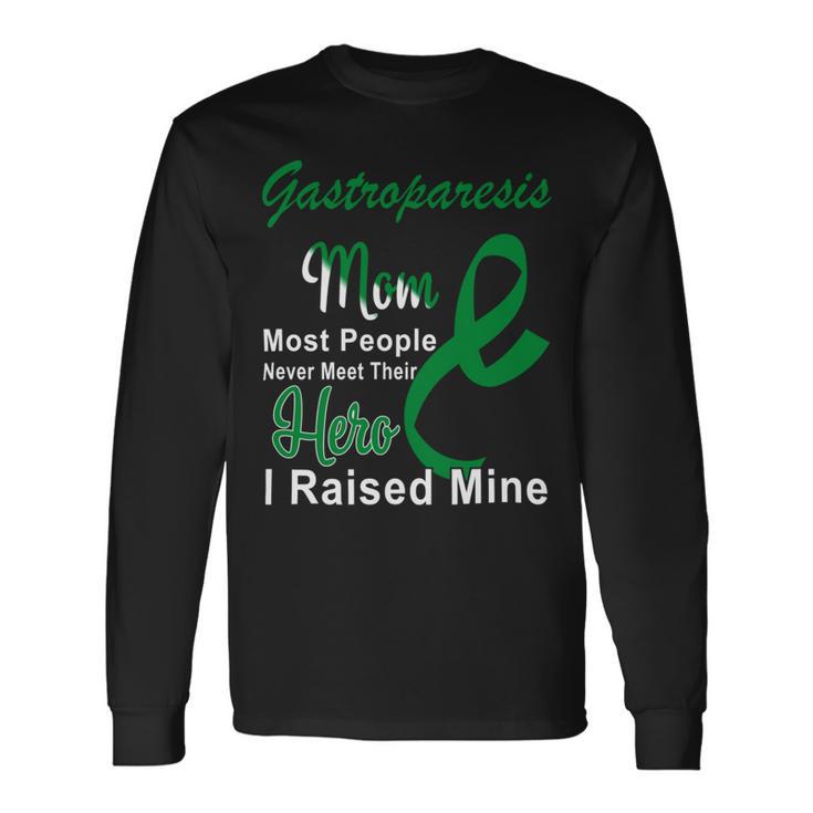 Gastroparesis Warrior Skull Women Vintage Green Ribbon Gastroparesis Gastroparesis Awareness V2 Unisex Long Sleeve Gifts ideas