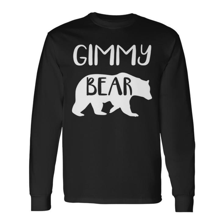 Gimmy Grandma Gimmy Bear Long Sleeve T-Shirt