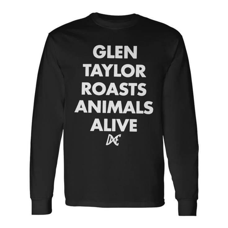 Glen Taylor Roasts Animals Alive Unisex Long Sleeve