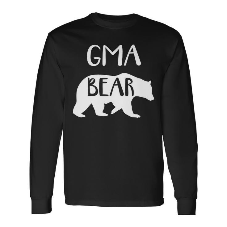 Gma Grandma Gma Bear Long Sleeve T-Shirt