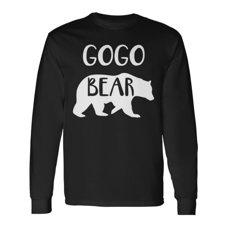 Gogo Grandma Gogo Bear Long Sleeve T-Shirt