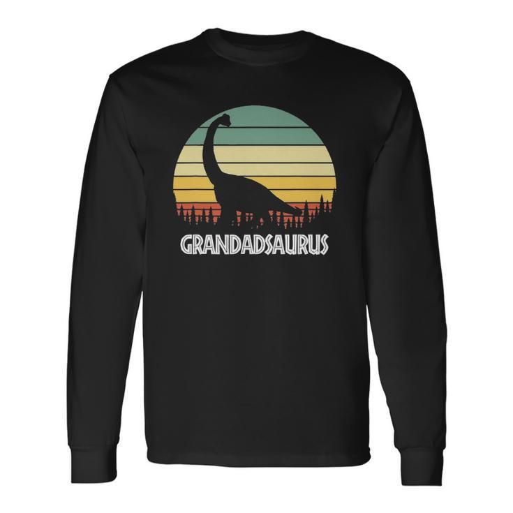 Grandadsaurus Grandad Saurus Grandad Dinosaur Long Sleeve T-Shirt T-Shirt