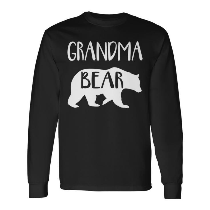 Grandma Grandma Bear Long Sleeve T-Shirt