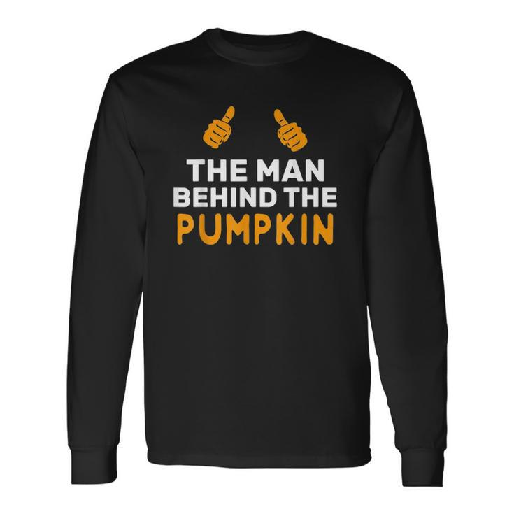 Halloween Pregnancy For Pumpkin Dad Costume Long Sleeve T-Shirt T-Shirt