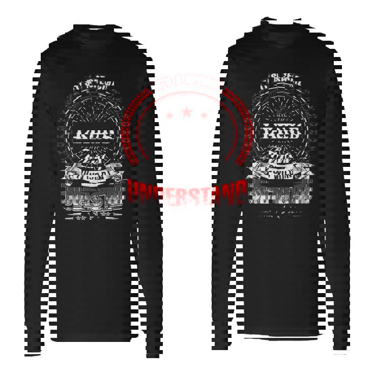Harris Shirt Crest Harris Shirt Harris Clothing Harris Tshirt Harris Tshirt For The Harris Long Sleeve T-Shirt