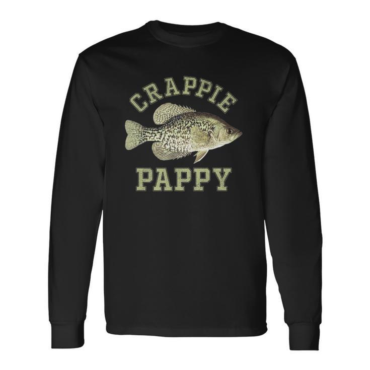 Ice Fishing Crappie Pappy Long Sleeve T-Shirt T-Shirt