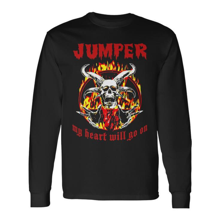 Jumper Name Jumper Name Halloween Long Sleeve T-Shirt