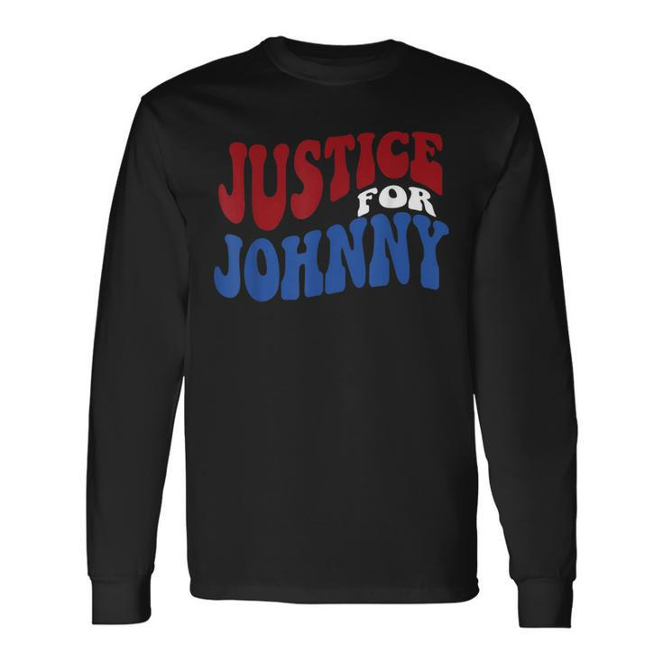 Justice For Johnny Long Sleeve T-Shirt